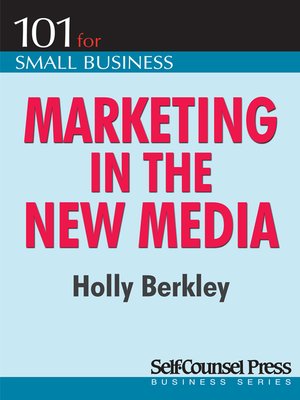 cover image of Marketing in the New Media